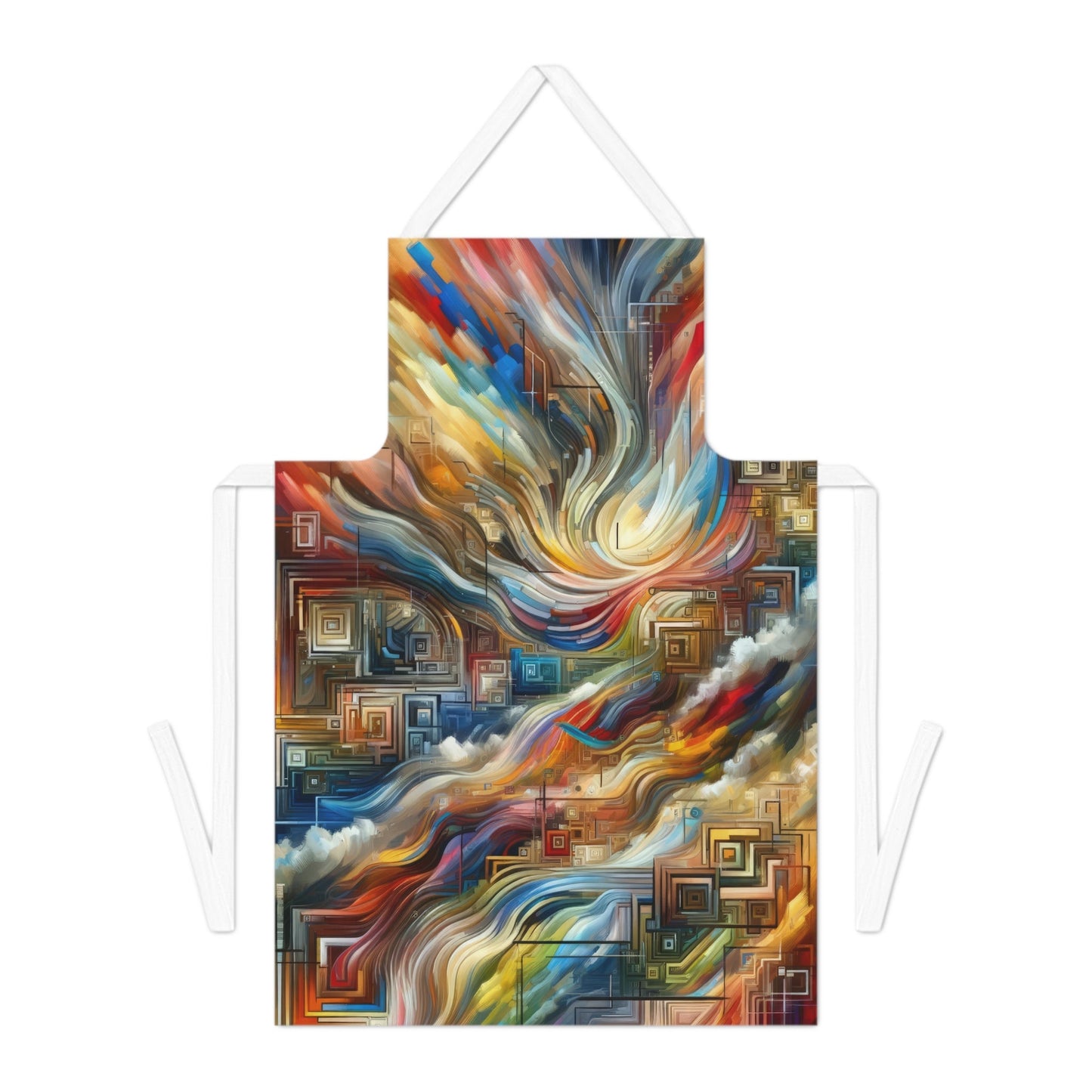 Woven Progress Tapestry Adult Apron (AOP) - ATUH.ART