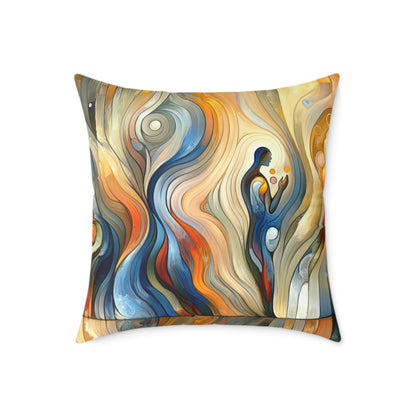 Self Embrace Benevolence Spun Polyester Pillow