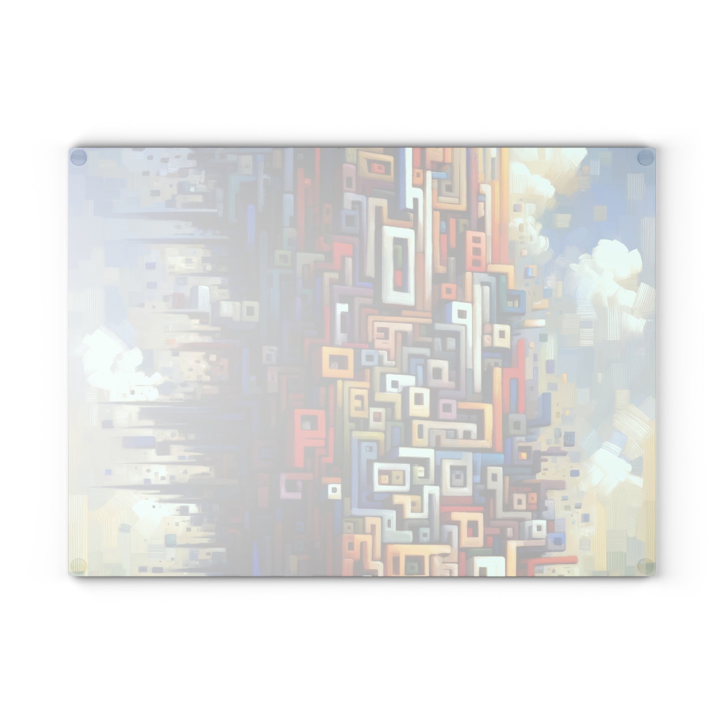 Architectural Endeavor Tapestry Glass Cutting Board