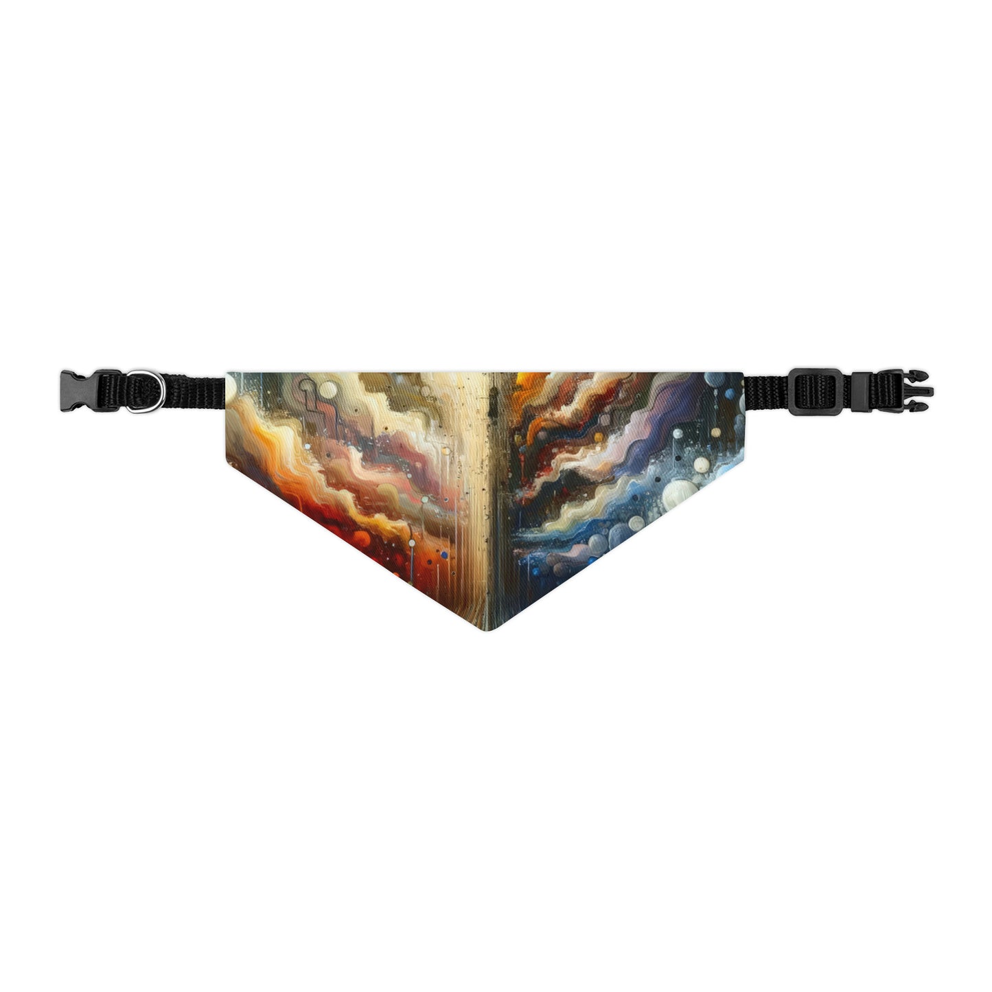 Linguistic Resonance Cascade Pet Bandana Collar