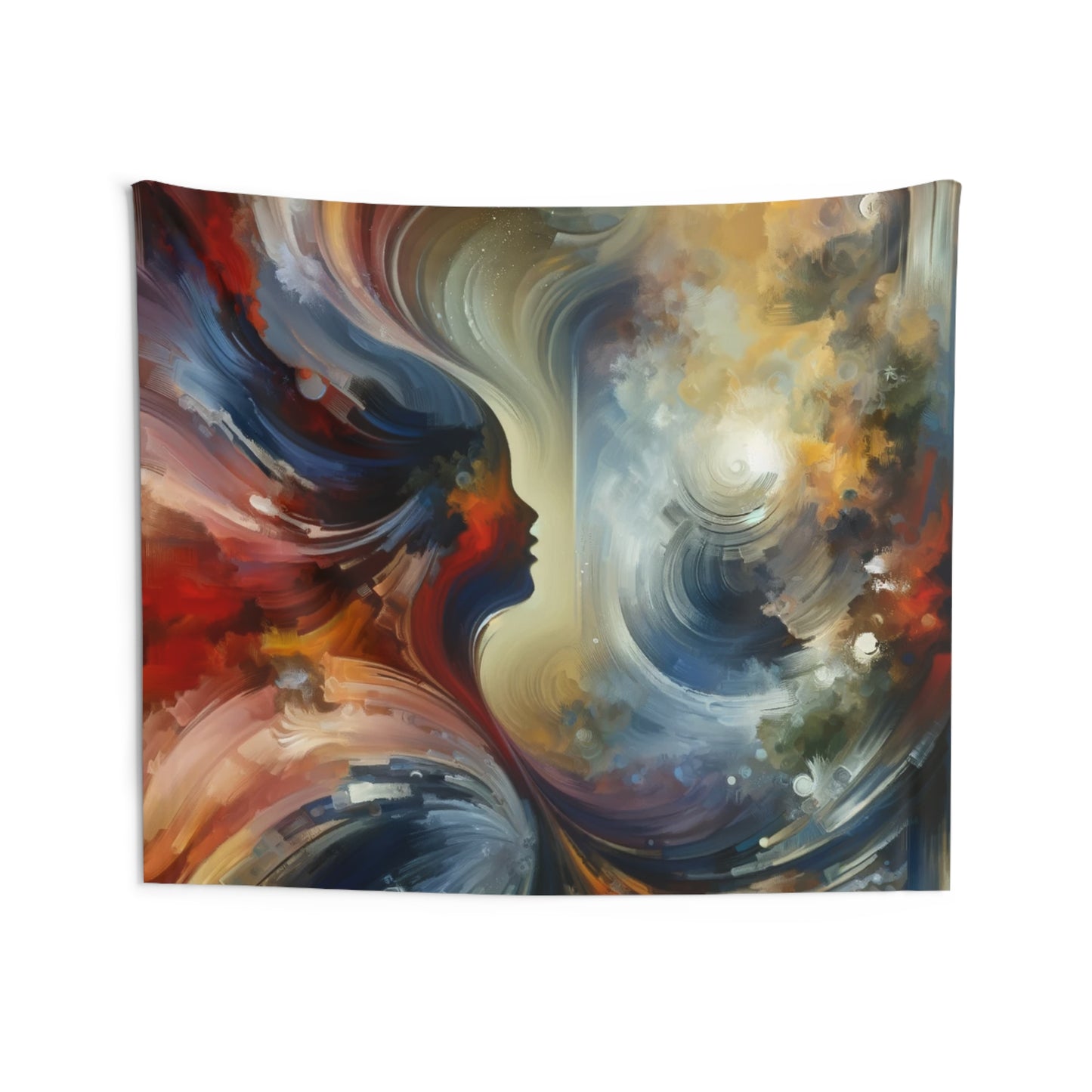Embracing Sovereign Reflectivity Indoor Wall Tapestries