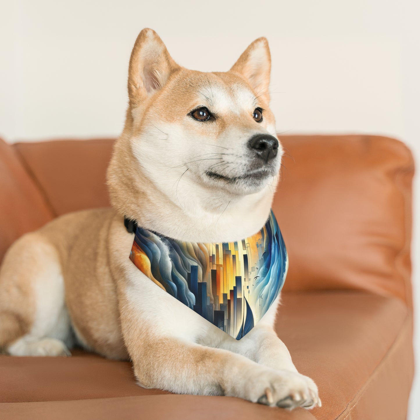 Beacon Sail Change Pet Bandana Collar