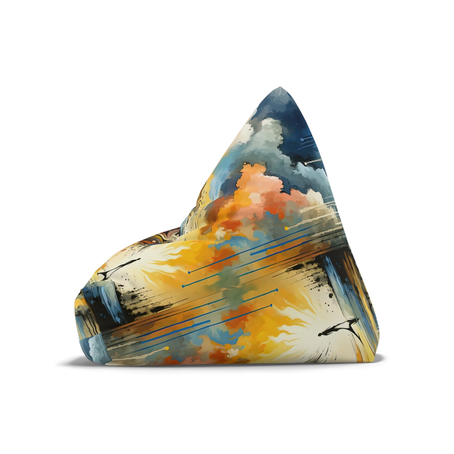 Intentional Awakening Reflection Bean Bag Chair Cover