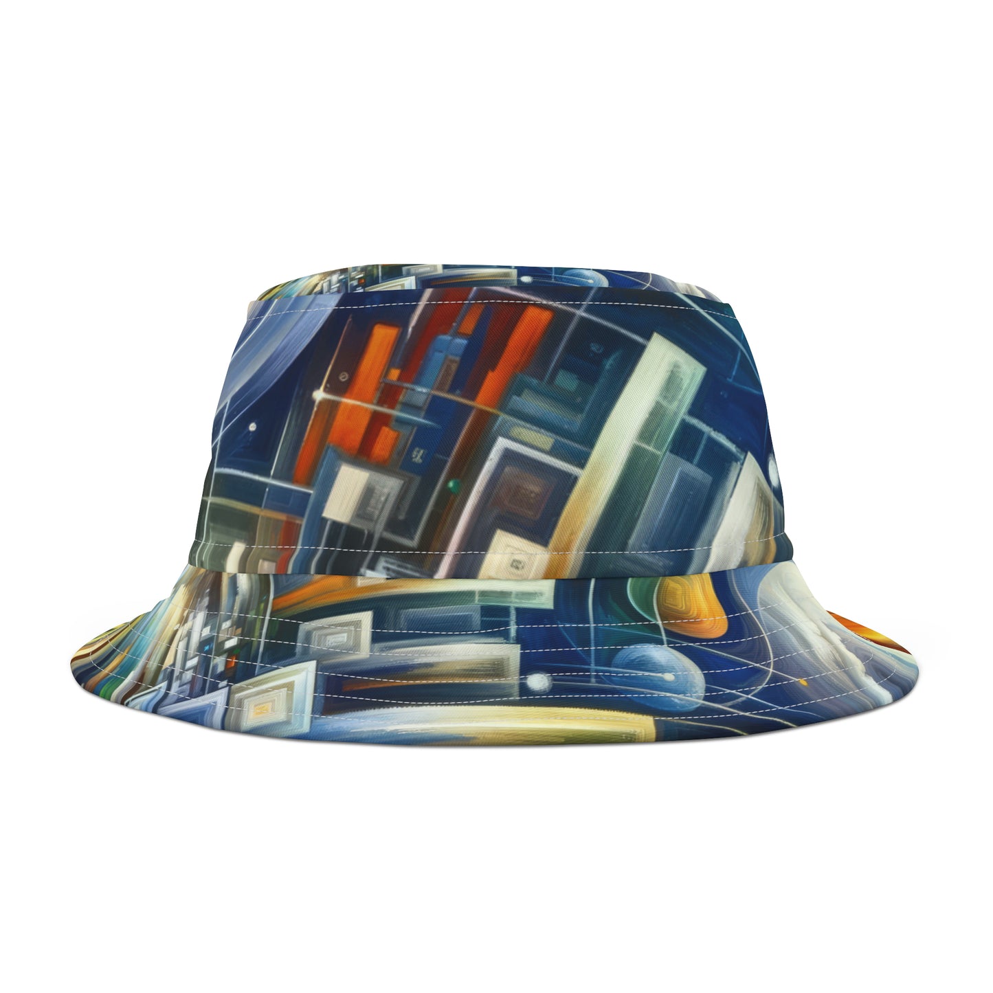 Mindful Megabyte Convergence Bucket Hat (AOP)