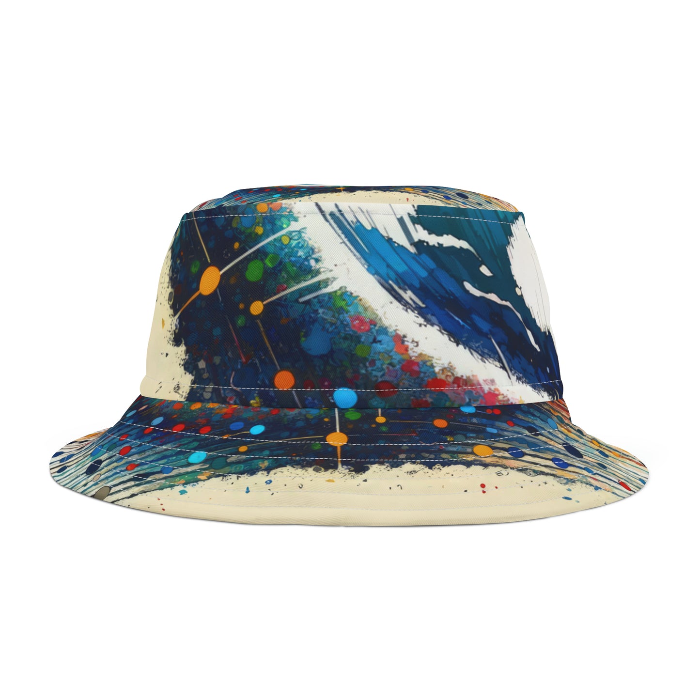 Heartbeats Synchronizing Peace Bucket Hat (AOP)