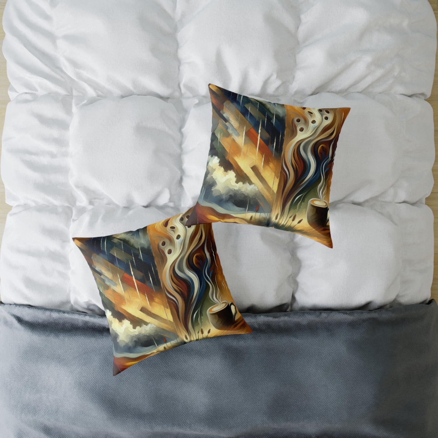 Aromatic Earth Encounter Spun Polyester Pillow