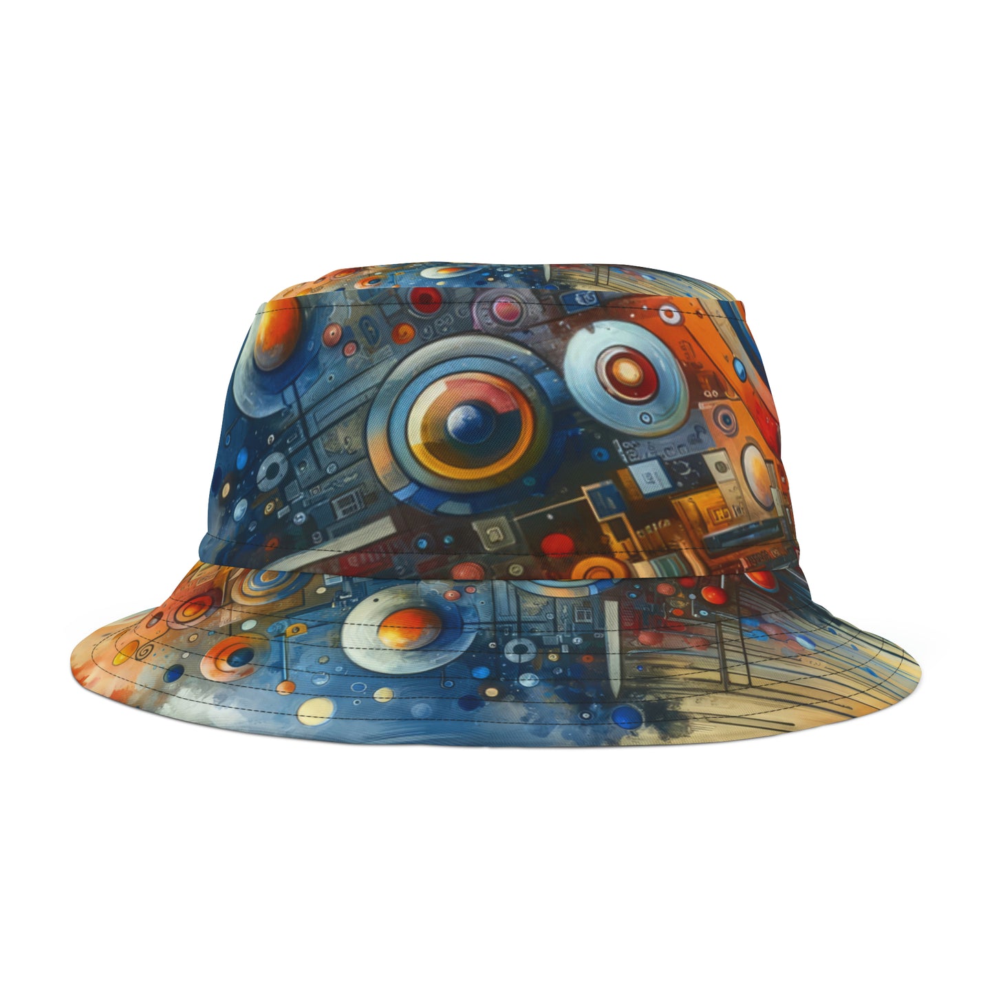 Connected Virtuality Canvas Bucket Hat (AOP)