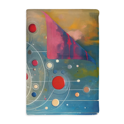 Emotional Physics Heart Velveteen Microfiber Blanket (Two-sided print)