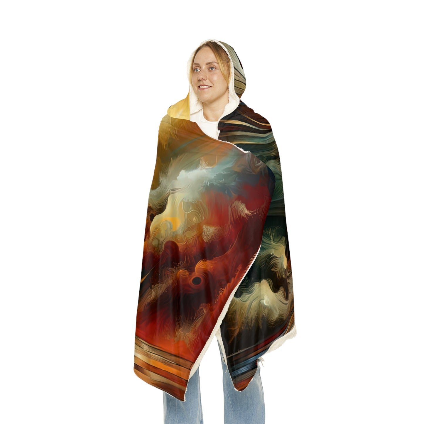 Symphonic Interconnectedness Shift Snuggle Blanket