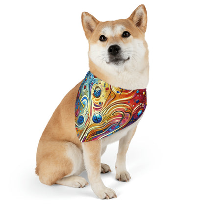 Supportive Divided Empathy Pet Bandana Collar