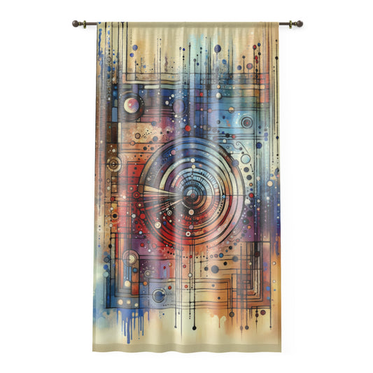 Rituals Over Routines Window Curtain