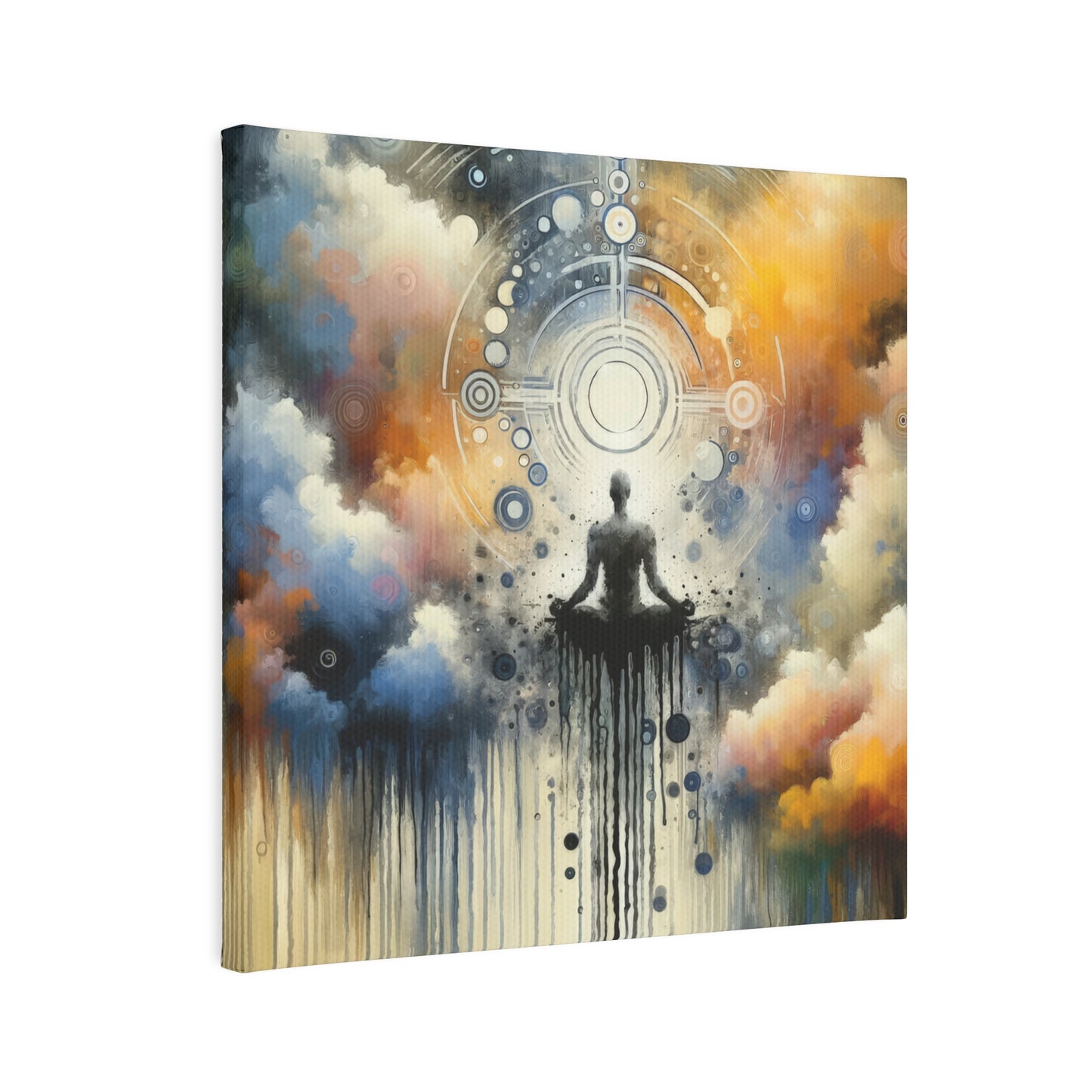 Mindful Transformation Profundity Canvas Photo Tile