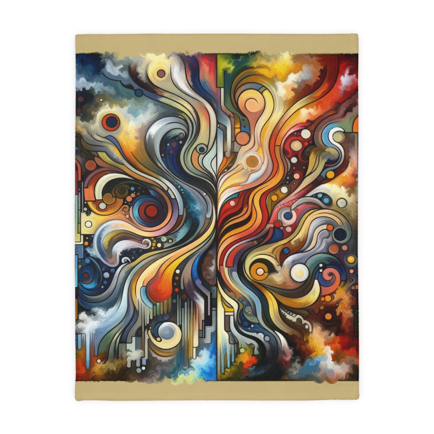 Tapestry Truths Diversity Velveteen Microfiber Blanket (Two-sided print)