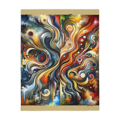 Tapestry Truths Diversity Velveteen Microfiber Blanket (Two-sided print)