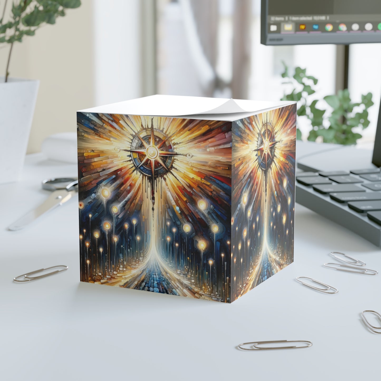 Wisdom Compass Journey Note Cube