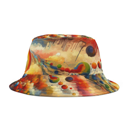 Choices Tachism Canvas Bucket Hat (AOP)