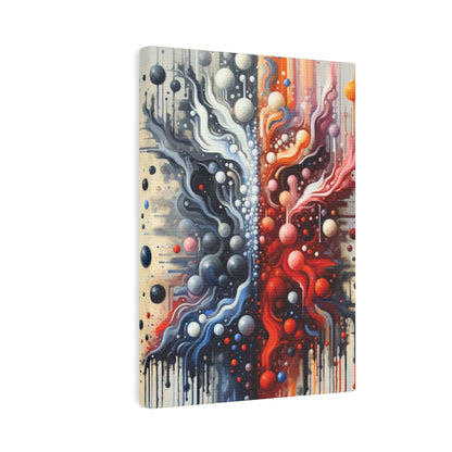 Symbiotic Exchange Abstract Canvas Photo Tile