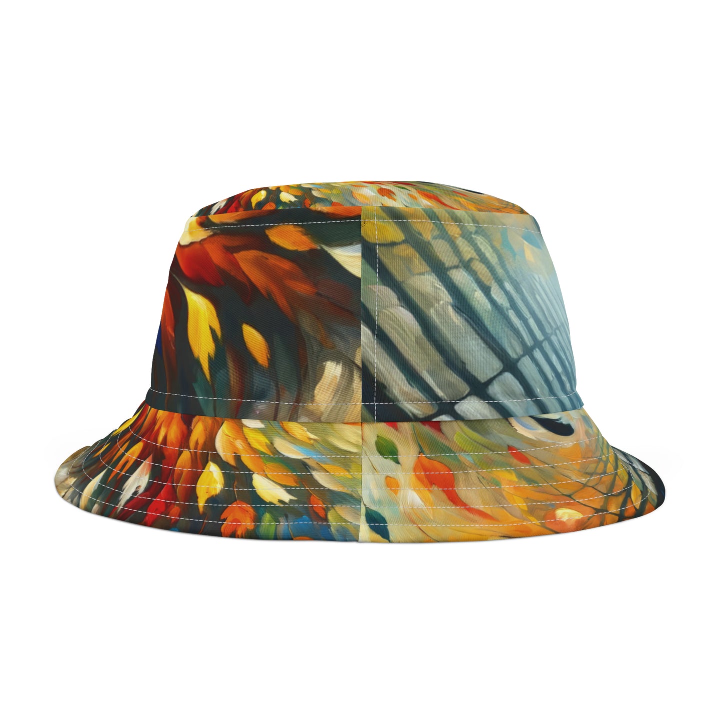 Autumn Whirlwind Escape Bucket Hat (AOP)