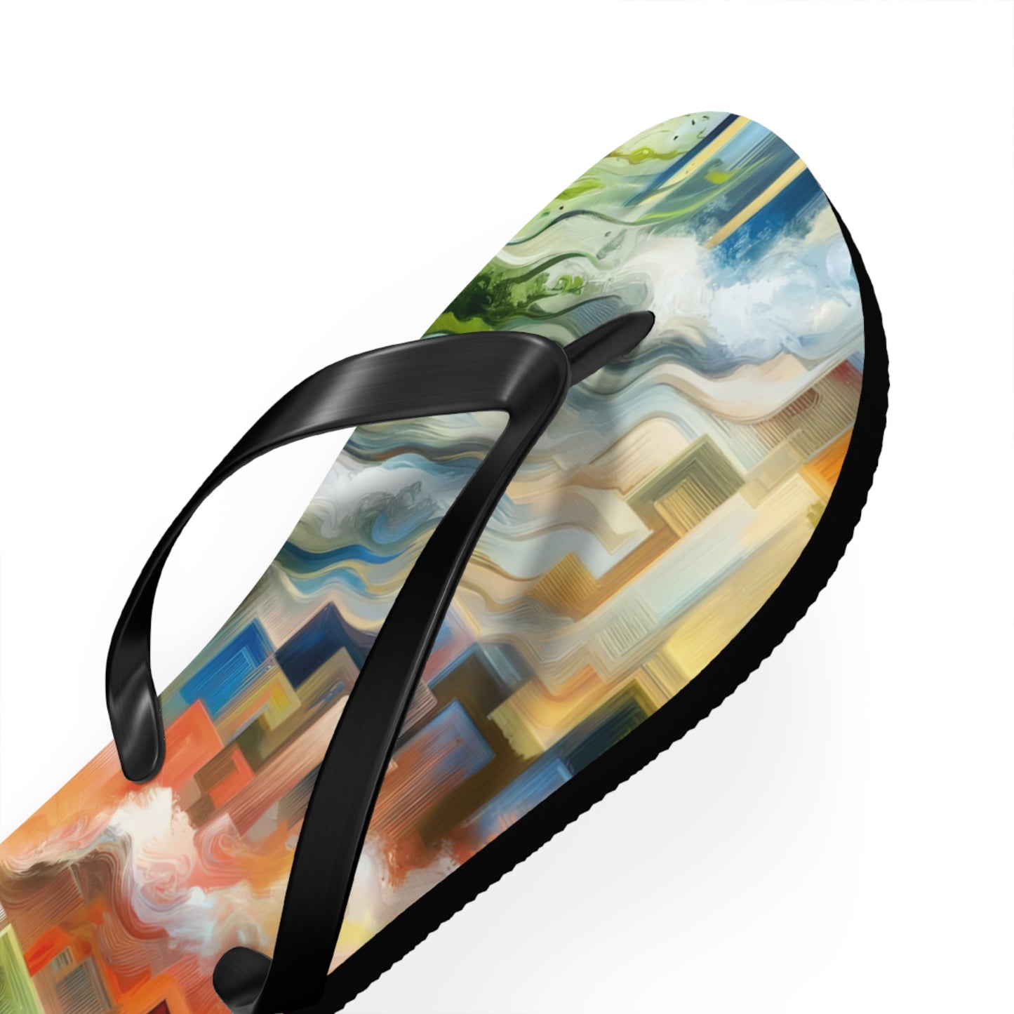Eternal Digital Contrast Flip Flops