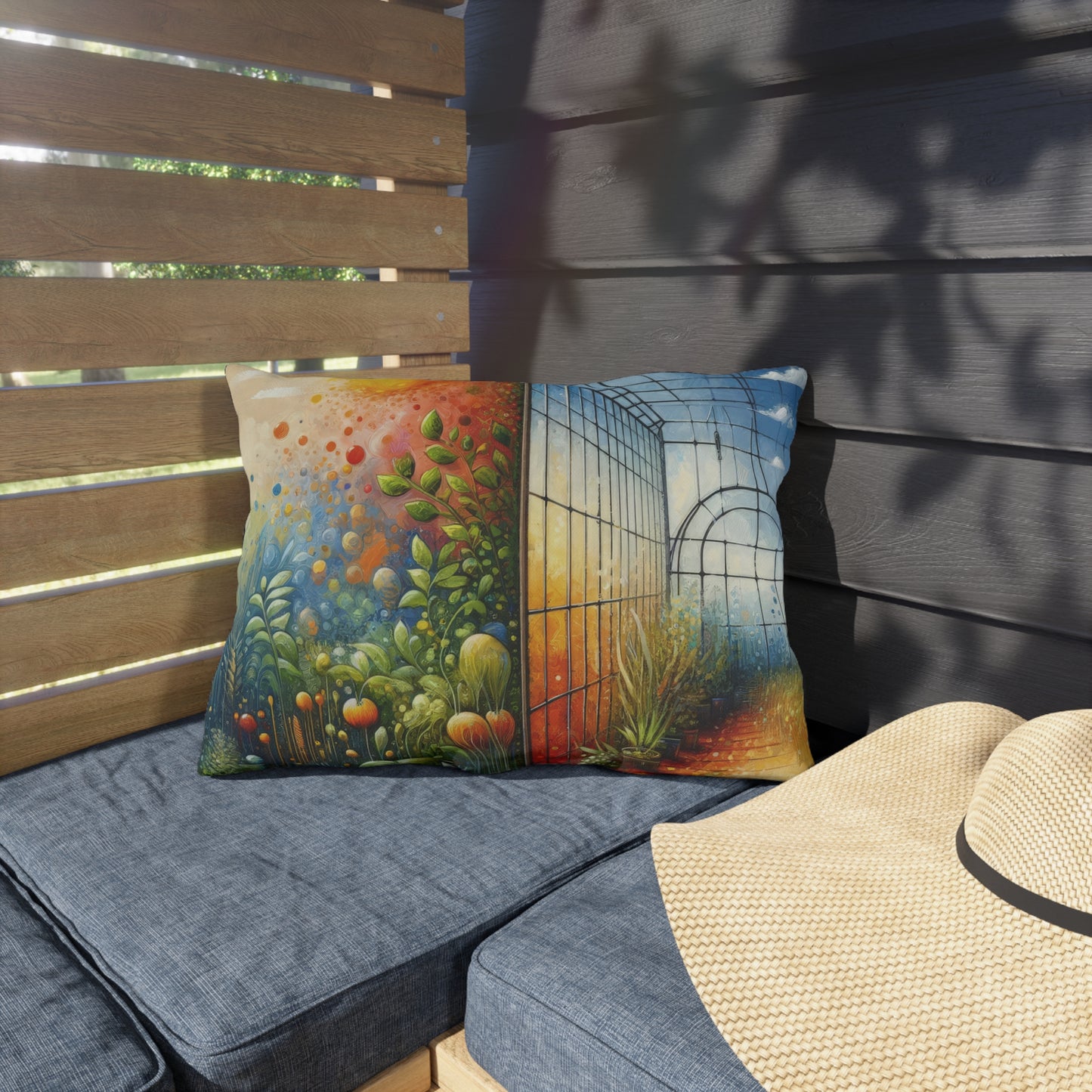 Greenhouse Digital Genesis Outdoor Pillows