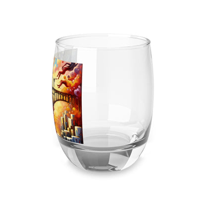 Faithful Diving Bridges Whiskey Glass