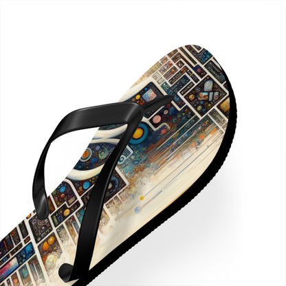 Syncing Silicon Spirituality Flip Flops
