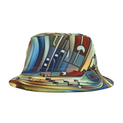 Dexterity Empathetic Repetition Bucket Hat (AOP)