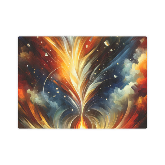 Igniting Transformational Currents Canvas Photo Tile