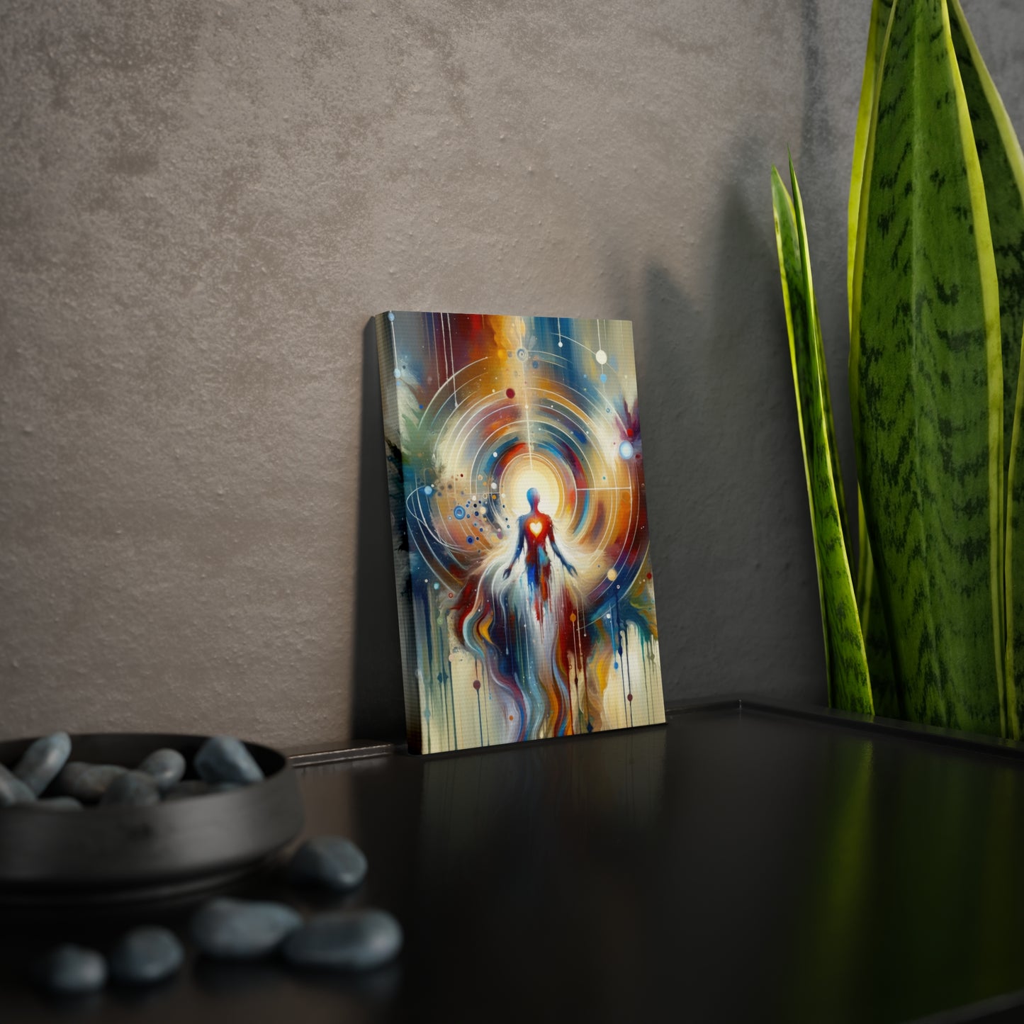 Unified Heart Awakening Canvas Photo Tile