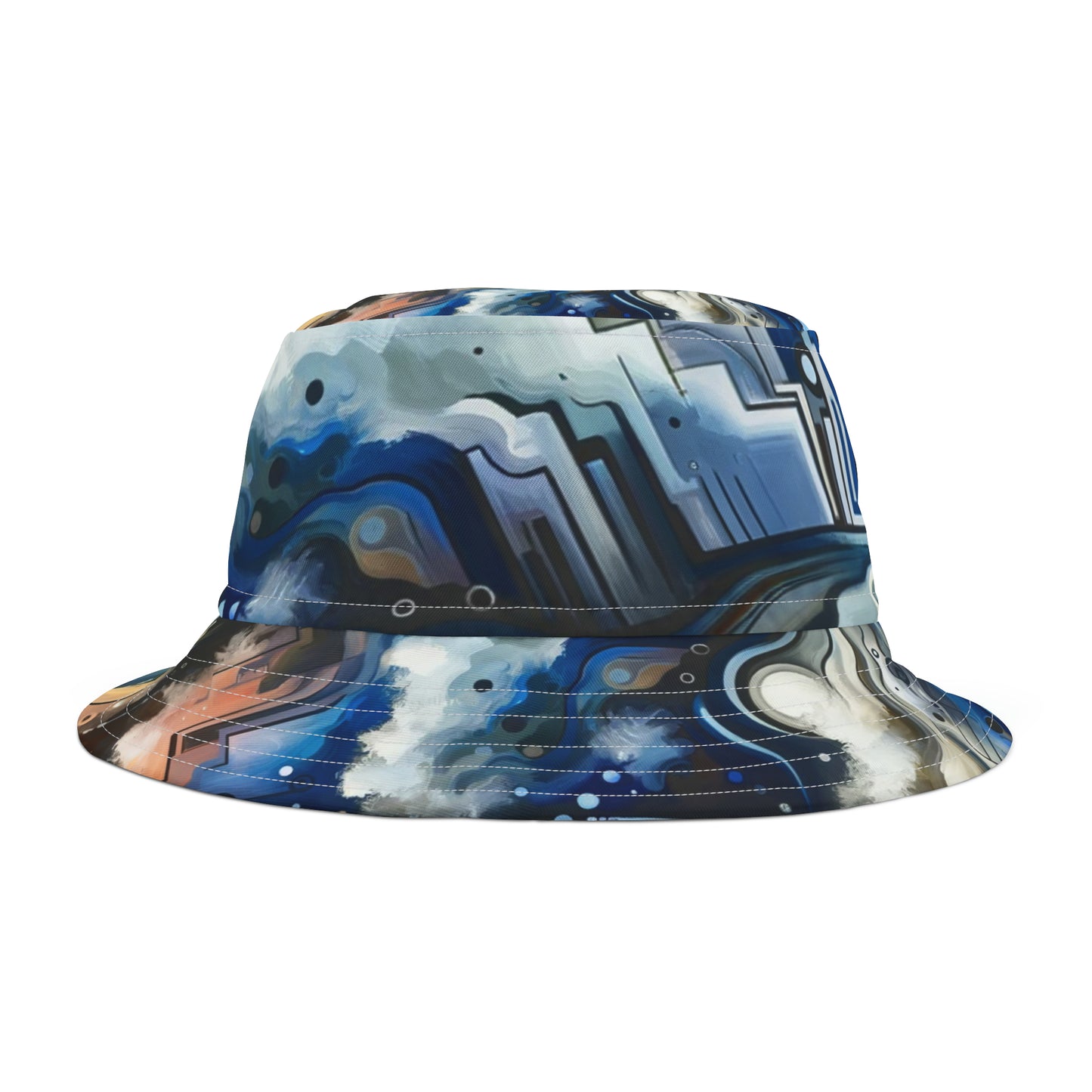 Digital Divide Navigation Bucket Hat (AOP)