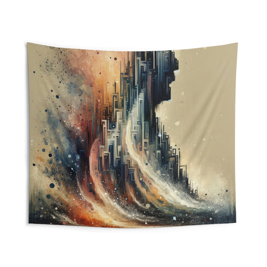 Enduring Echoes Resonance Indoor Wall Tapestries