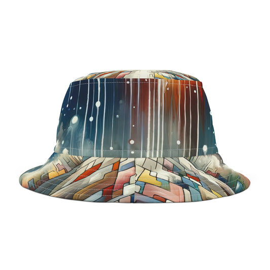 Grounding Silver Clouds Bucket Hat (AOP)