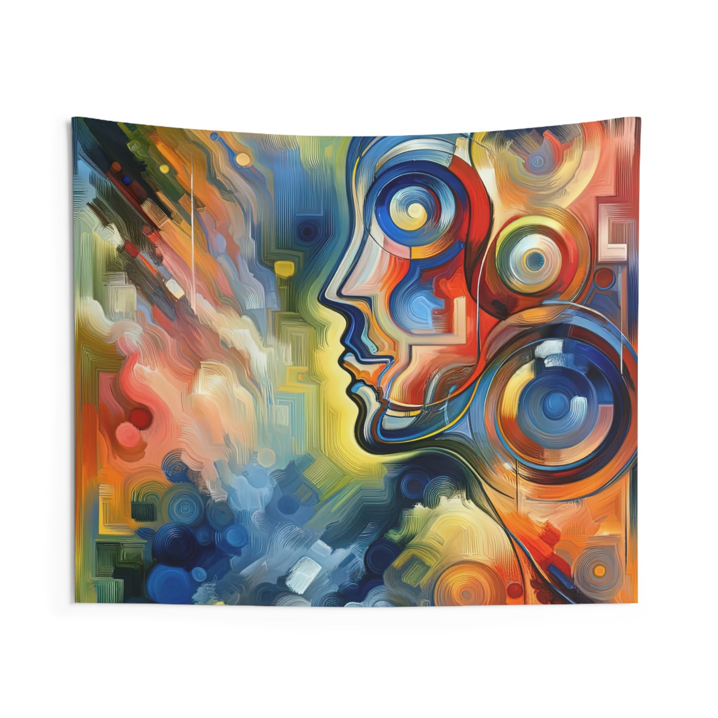 Emotional Perception Abstract Indoor Wall Tapestries