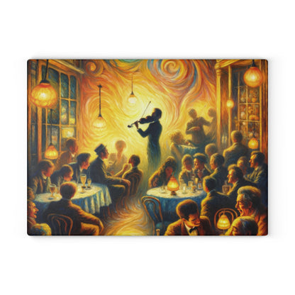 Bistro Emotive Entry Glass Cutting Board