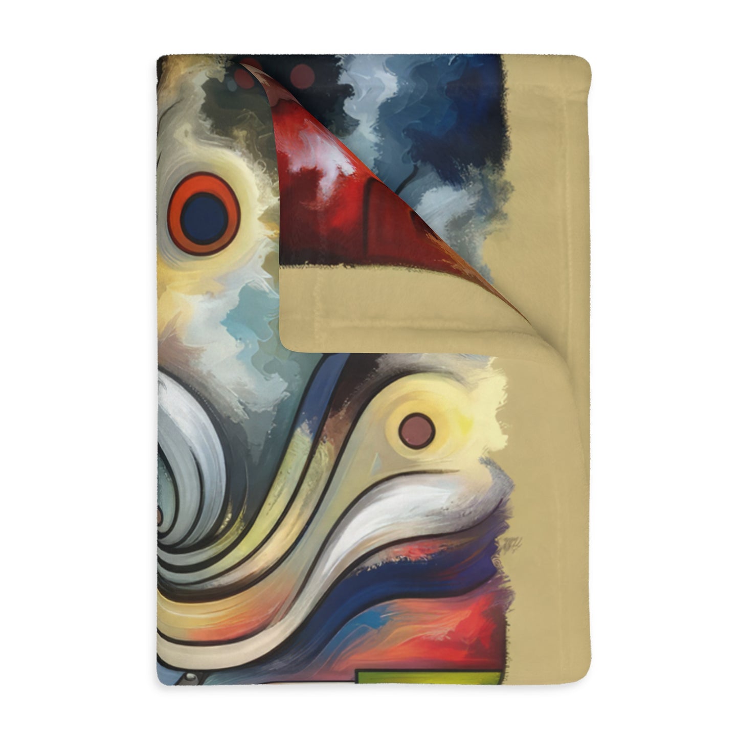 Tapestry Truths Diversity Velveteen Microfiber Blanket (Two-sided print)