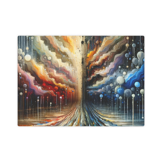 Linguistic Resonance Cascade Canvas Photo Tile