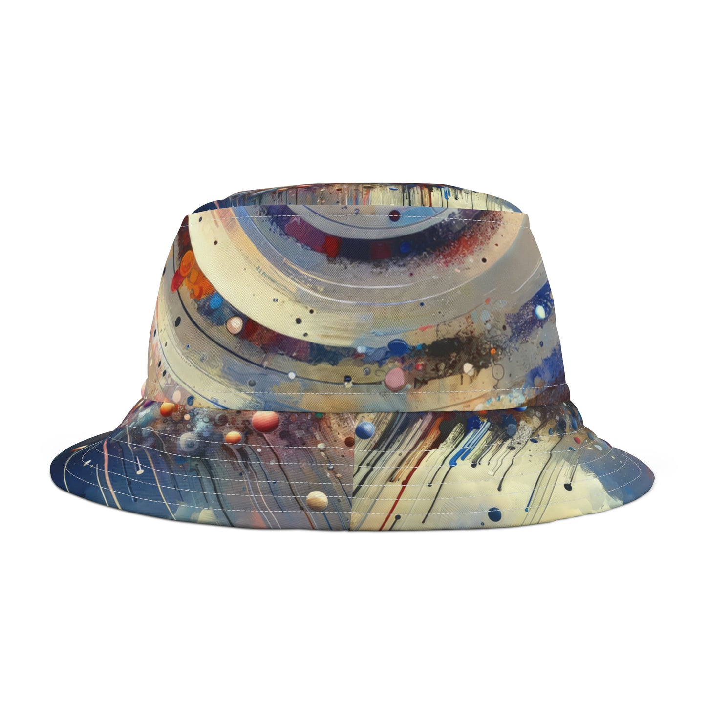 Conscious Rings Tachism Bucket Hat (AOP)