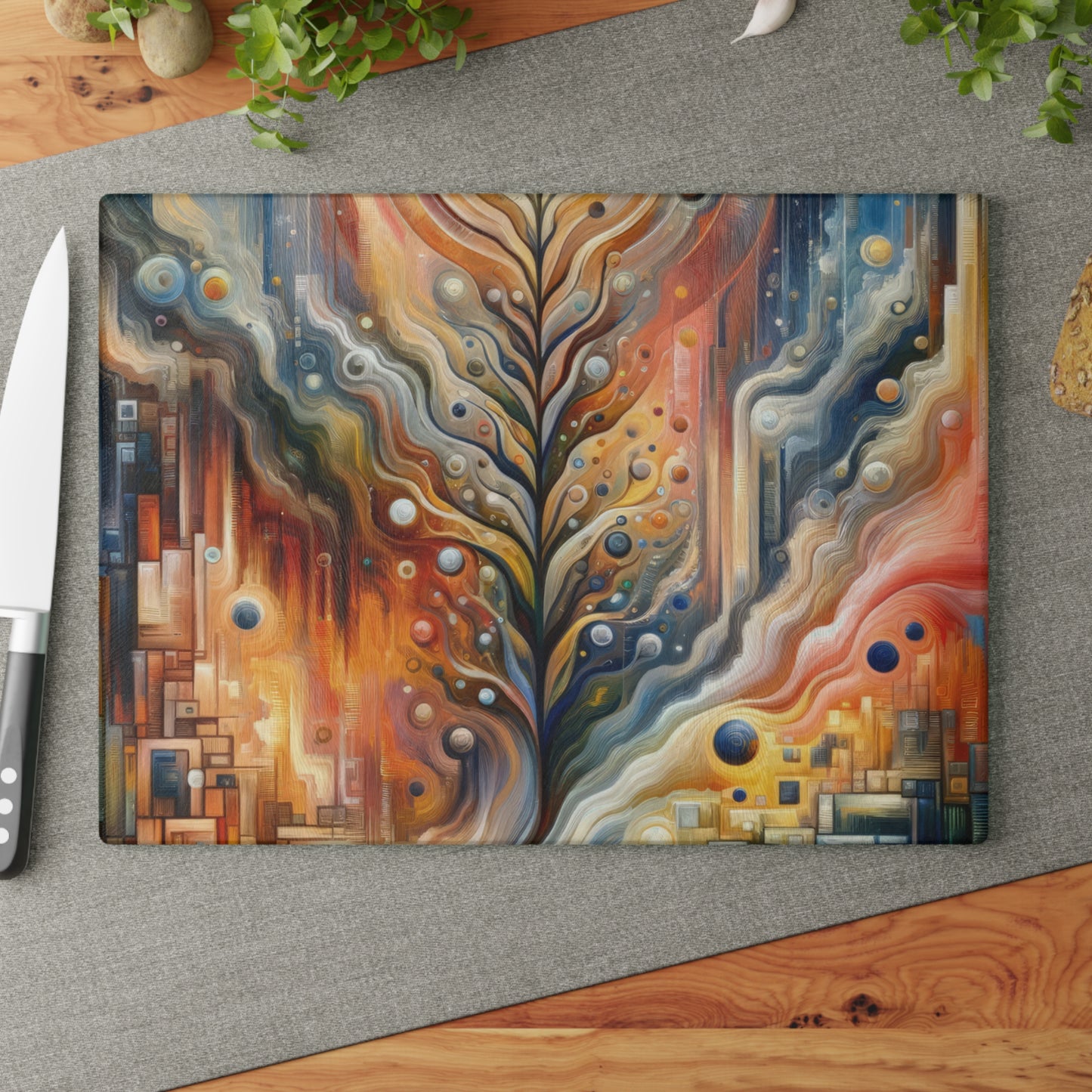 Tribute Synchrony Vitality Glass Cutting Board