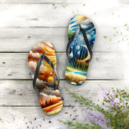 Sunshine Harvest Journey Flip Flops