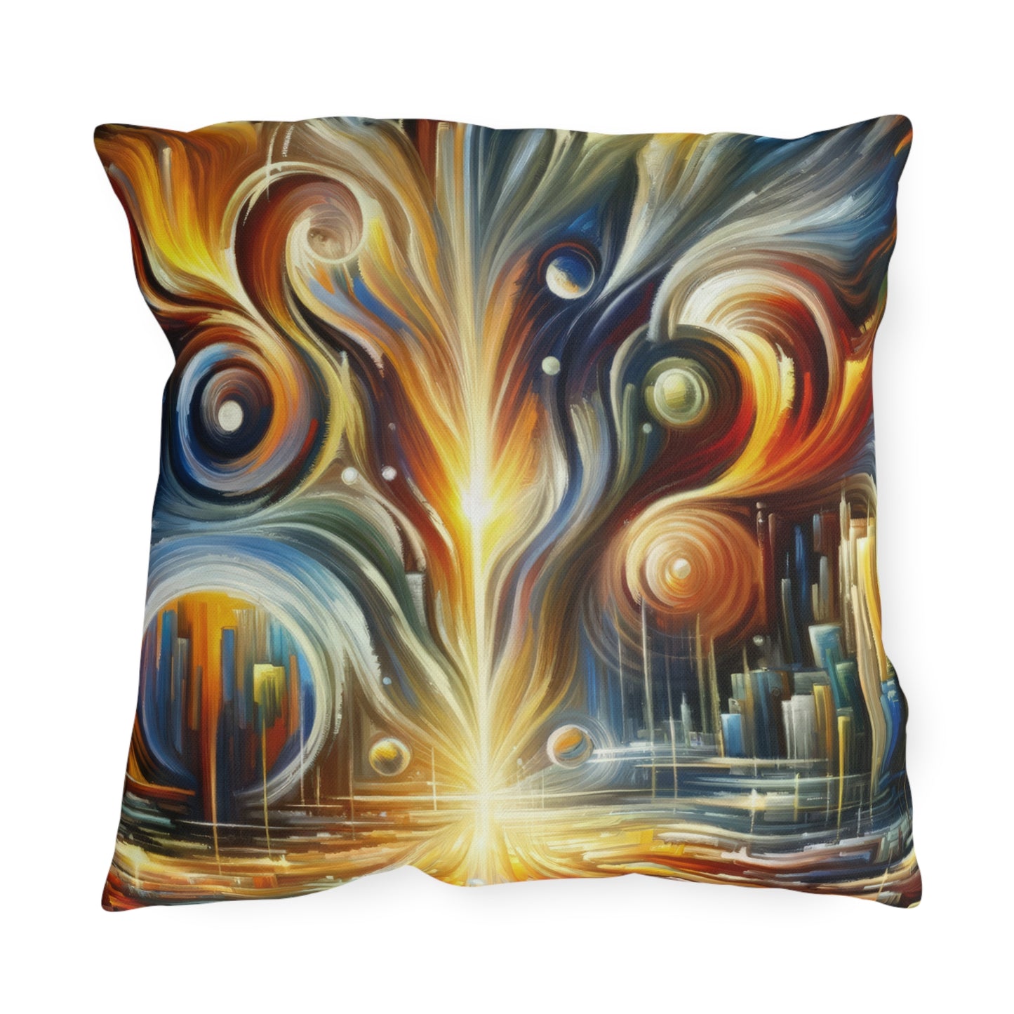 Sovereign Integral Transformation Outdoor Pillows