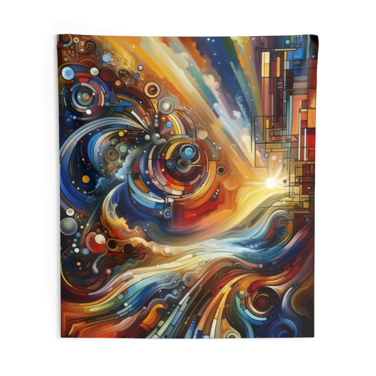 Ritualistic Growth Symphony Indoor Wall Tapestries