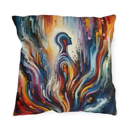 Threshold Collective Consciousness Outdoor Pillows