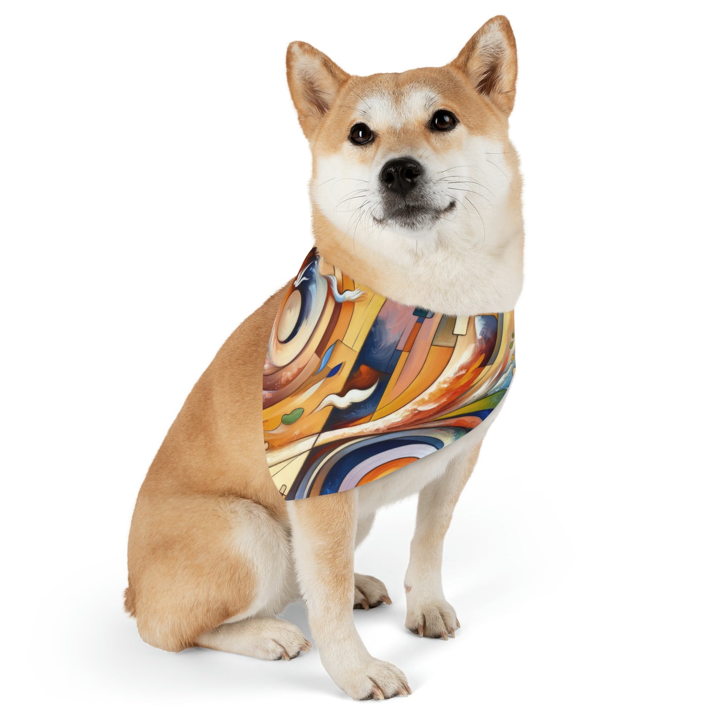 Companionable Lightness Journey Pet Bandana Collar
