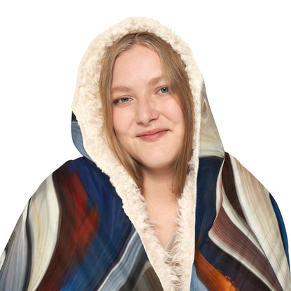 Wisdom Confluence Tachism Snuggle Blanket