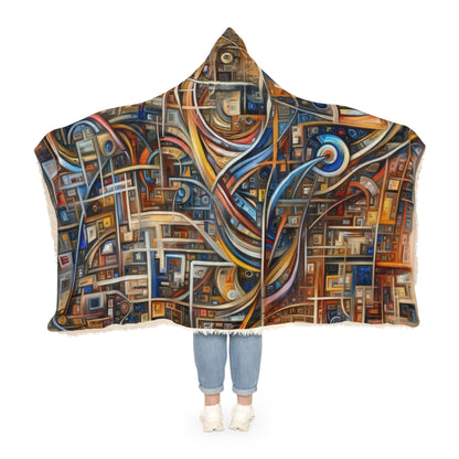 Intricate Life Tapestry Snuggle Blanket