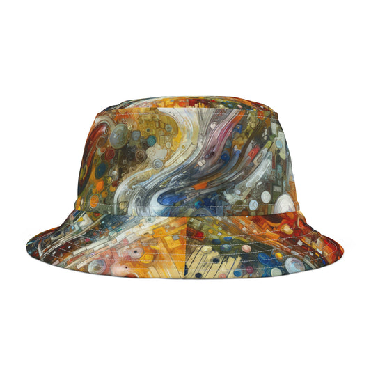 Perception Mosaic Abstract Bucket Hat (AOP)