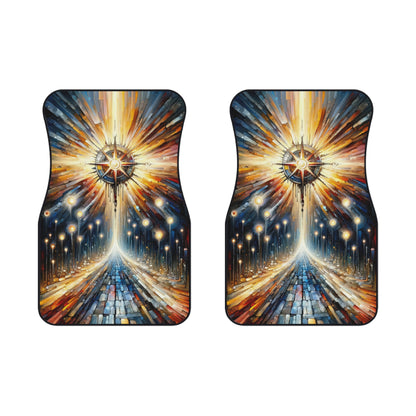 Wisdom Compass Journey Car Mats (2x Front)