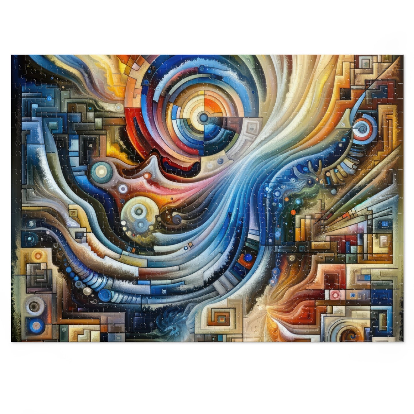 Awakening Spiral Empowerment Jigsaw Puzzle (30, 110, 252, 500,1000-Piece)