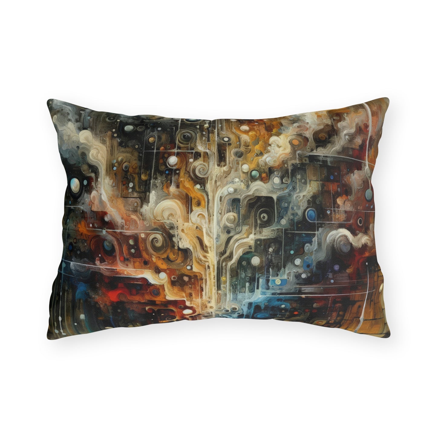 Integral Stewardship Abstract Outdoor Pillows