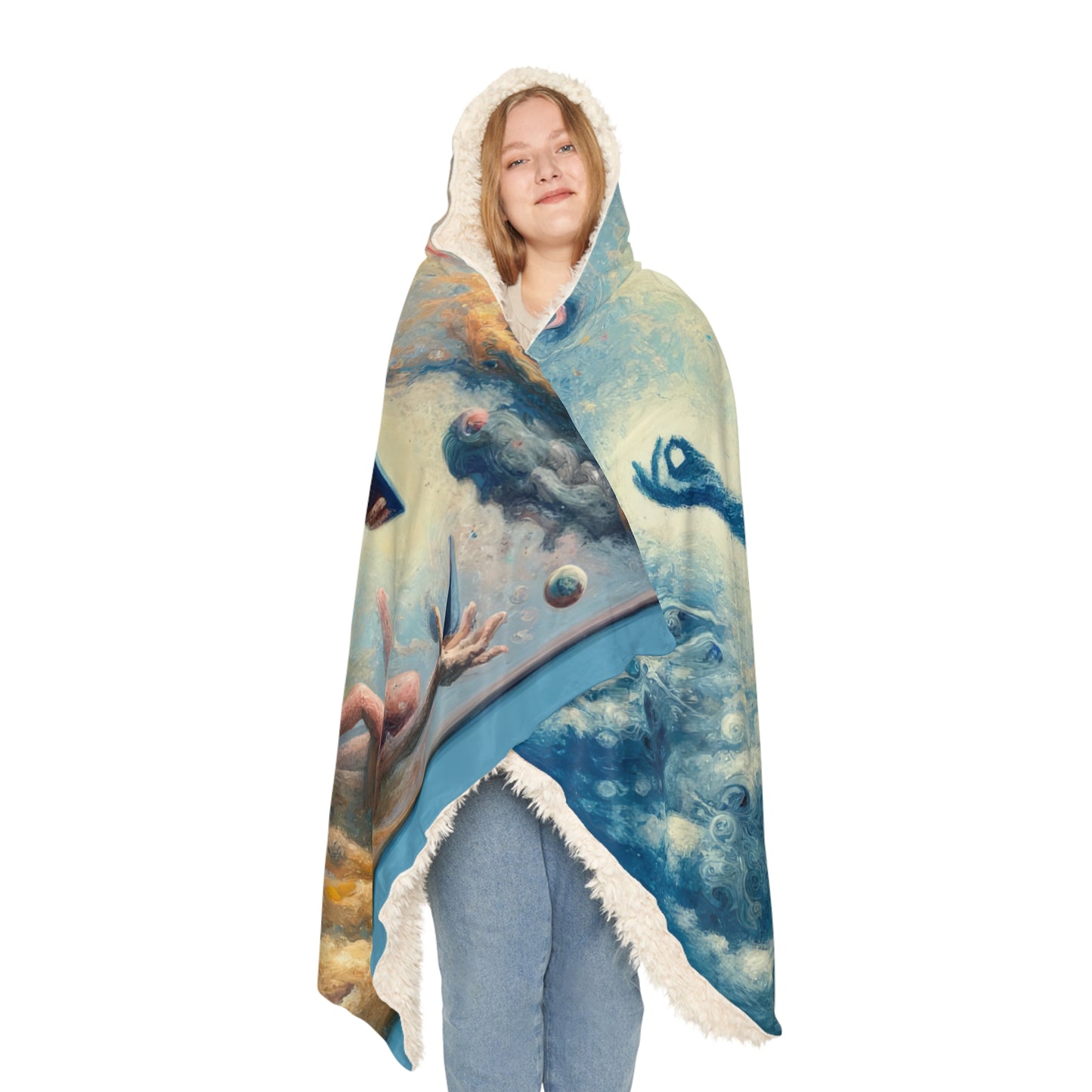 Spiritual Choice Transcendence Snuggle Blanket